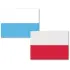2 flagi 90x150 cm: Maryjna i Polski