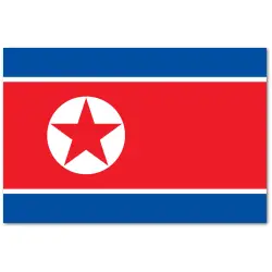Korea Północna Flaga 90x150 cm