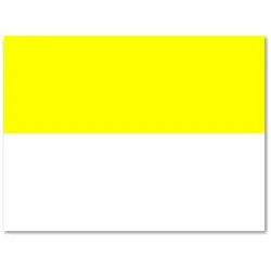 Flaga Kościelna (żółto-biała) 70x110 cm