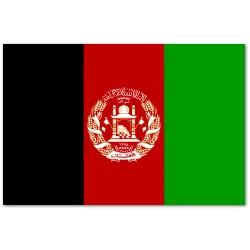 Afganistan chorągiewka 10x17cm