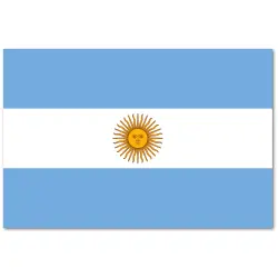 Argentyna chorągiewka 10x17cm