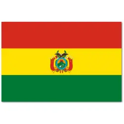 Boliwia Flaga 90x150 cm