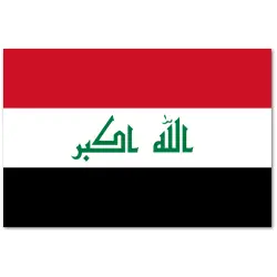 Irak chorągiewka 10x17cm