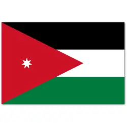 Jordania Flaga
