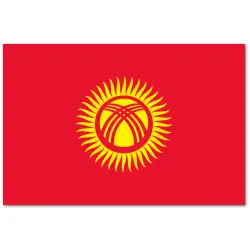 Kirgistan Flaga 90x150 cm