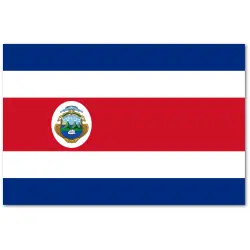 Kostaryka Flaga 90x150 cm