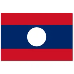 Laos Flaga 90x150 cm