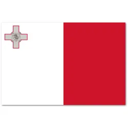 Malta chorągiewka 10x17cm