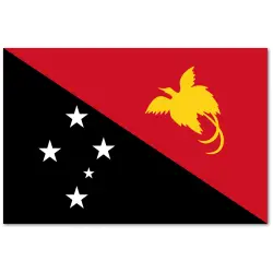 Papua-Nowa Gwinea chorągiewka 10x17cm