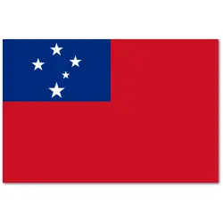 Samoa chorągiewka 10x17cm