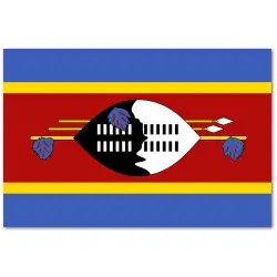Królestwo Eswatini (Suazi) Flaga 90x150 cm