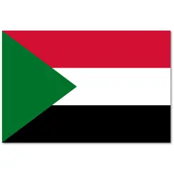 Sudan Flaga 90x150 cm