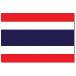 Tajlandia chorągiewka 10x17cm