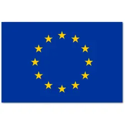Unia Europejska chorągiewka 10x17cm