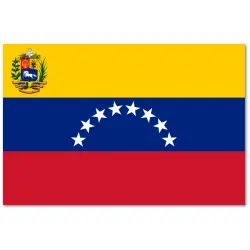 Wenezuela chorągiewka 10x17cm
