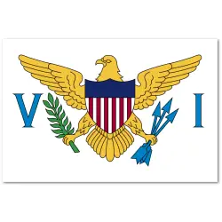 Wyspy Dziewicze Stanów Zjednoczonych Flaga 90x150 cm