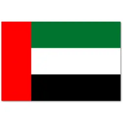 Zjednoczone Emiraty Arabskie chorągiewka 10x17cm