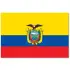 Ekwador chorągiewka 10x17cm