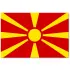 Macedonia Północna chorągiewka 10x17cm