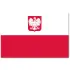 Polska Flaga z Godłem 150x250 cm 115g/m2