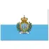 San Marino Flaga 90x150 cm