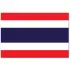 Tajlandia chorągiewka 10x17cm