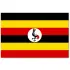 Uganda chorągiewka 10x17cm
