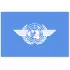 ICAO Organizacja Międzynarodowego Lotnictwa Cywilnego Flaga